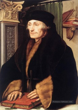 Hans Tableau - Portrait d’Erasmus de Rotterdam Renaissance Hans Holbein le Jeune
